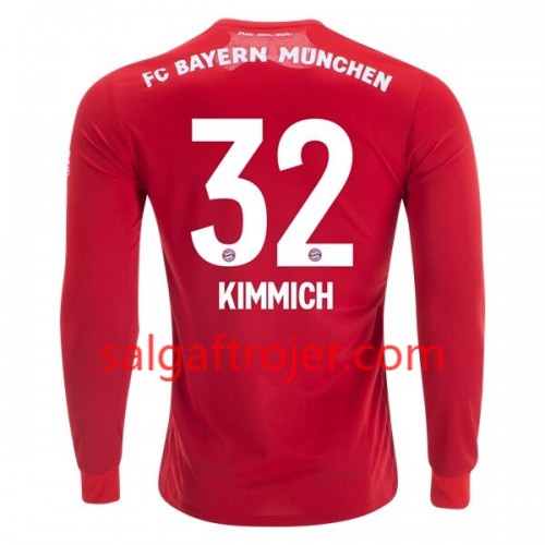 FC Bayern München Fodboldtrøjer Joshua Kimmich 32 Hjemmebanesæt 2019/20 Langærmet FC Bayern München Fodboldtrøjer Joshua Kimmich 32 Hjemmebanesæt 2019/20 Langærmet